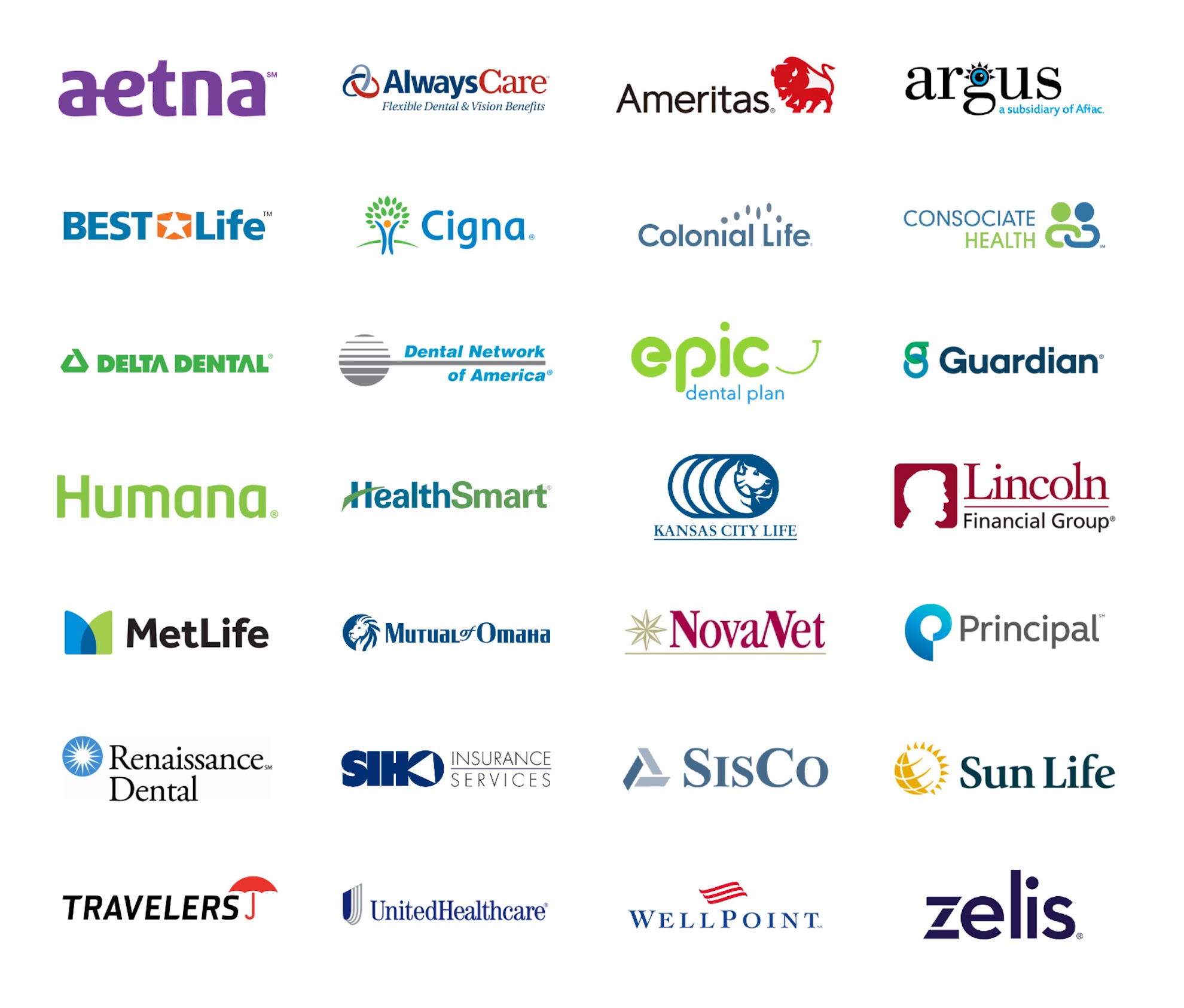 Accepted Providers